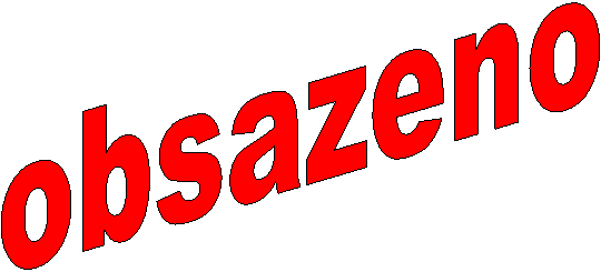 obsazeno